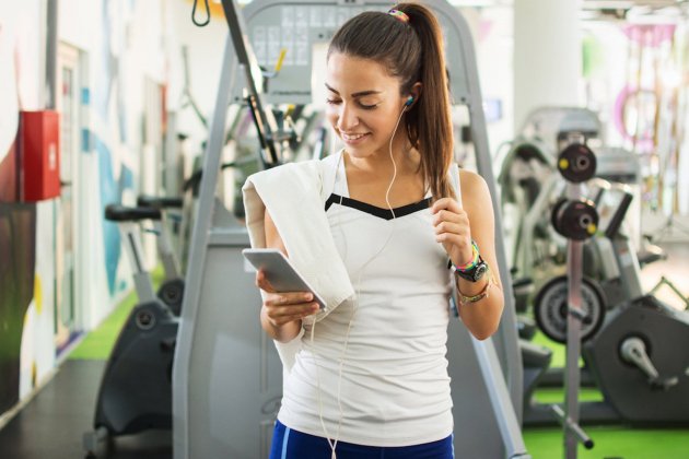 Música en el gimnasio