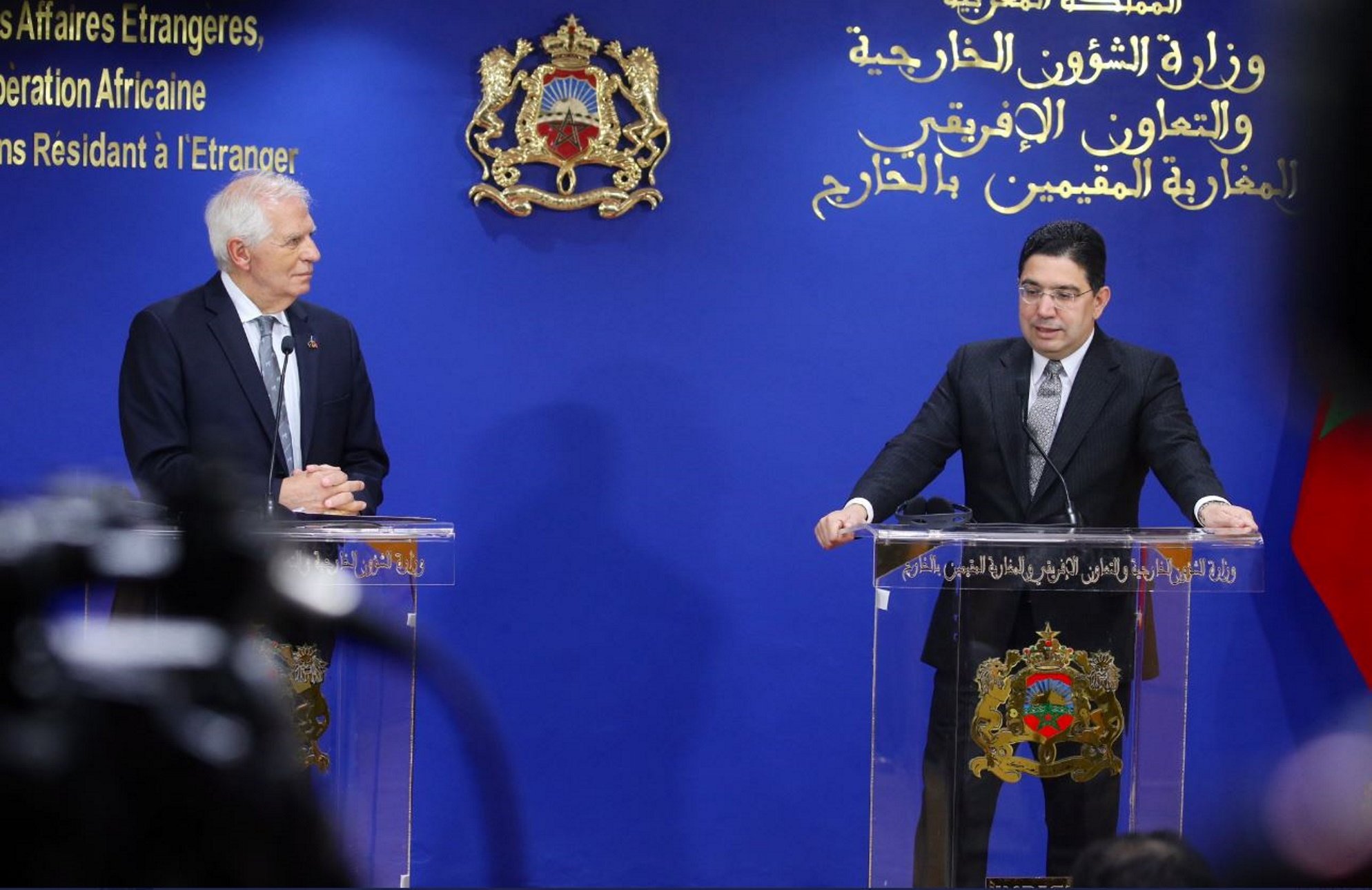 Moc del govern del Marroc a Josep Borrell, en plena visita oficial