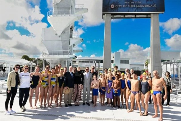 Alberto y Charlene en Fort Lauderdale