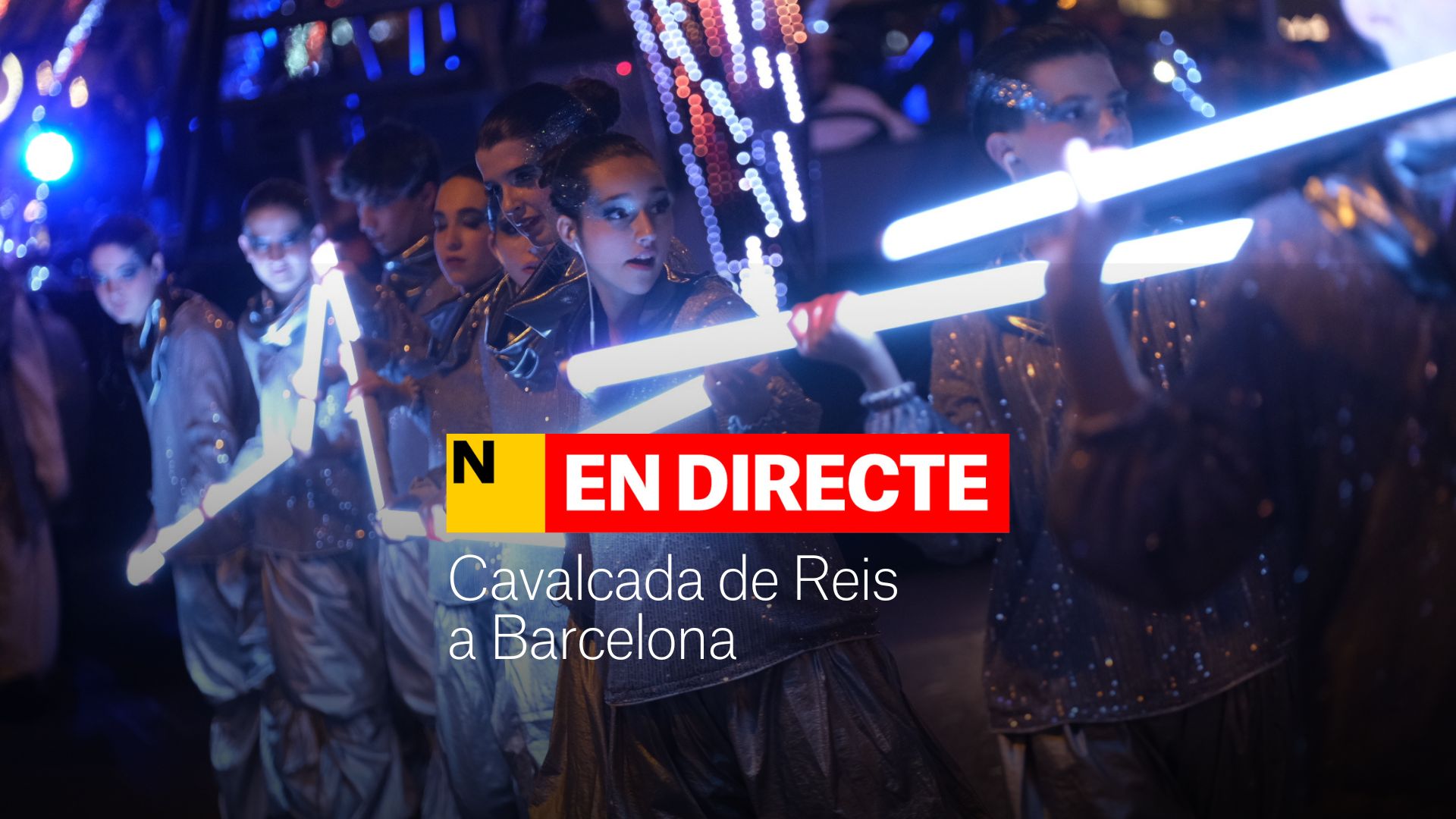 Cavalcada de Reis de Barcelona 2023 | DIRECTE: final de la rua a l'avinguda Maria Cristina
