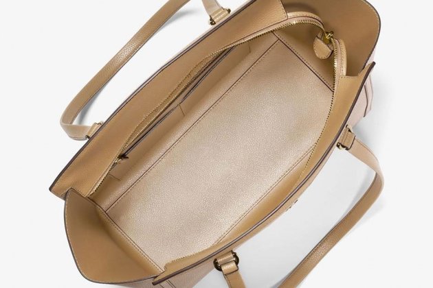 Bolso de hombro Chantal tote de piel en beige de Michael Kors Bolso de hombro Chantal tote de piel en beige de Michael Kors