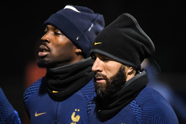 Marcus Thuram Karim Benzema Francia / Foto: Europa Press