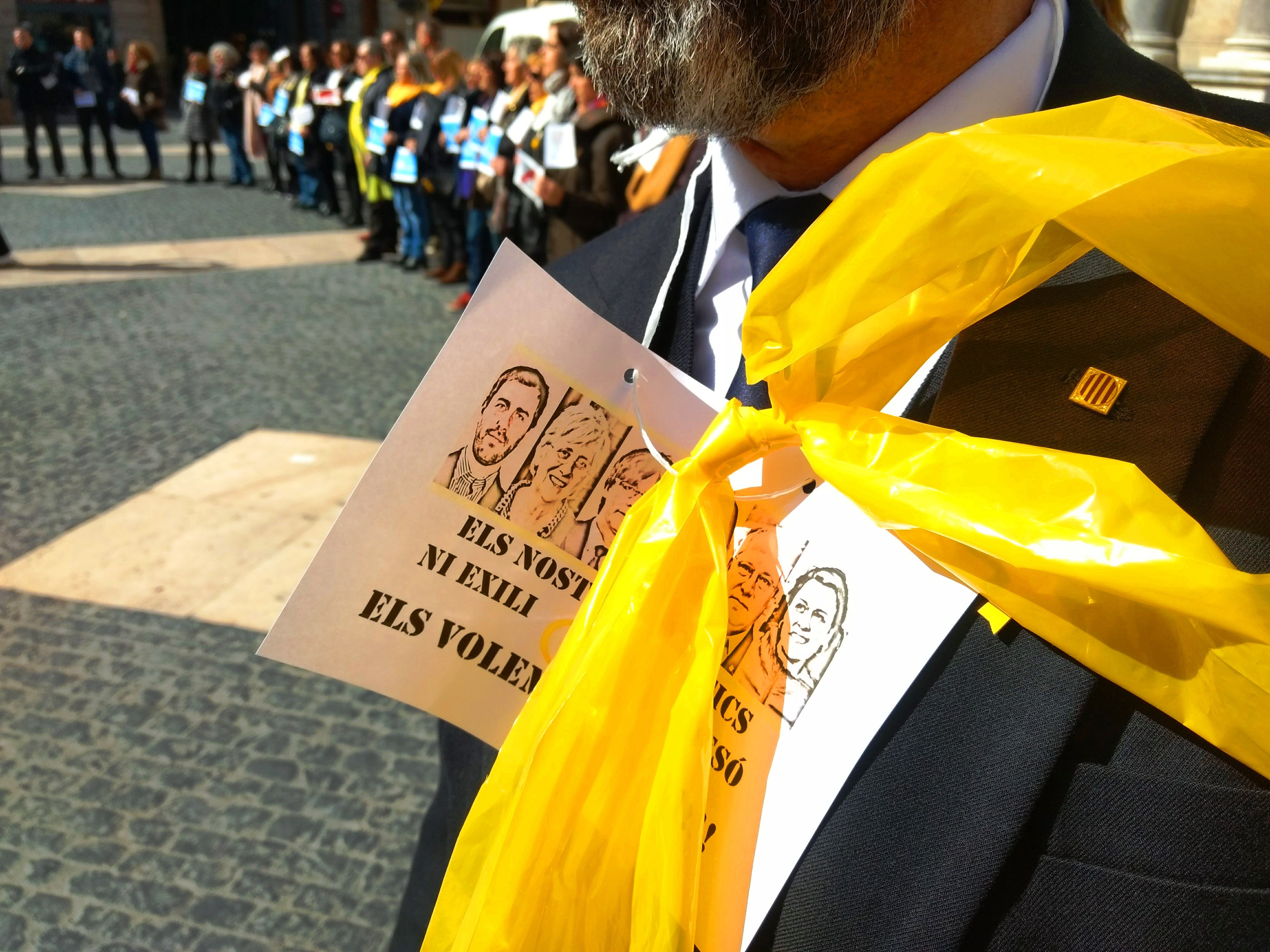 Els funcionaris es tornen a concentrar per la llibertat dels presos