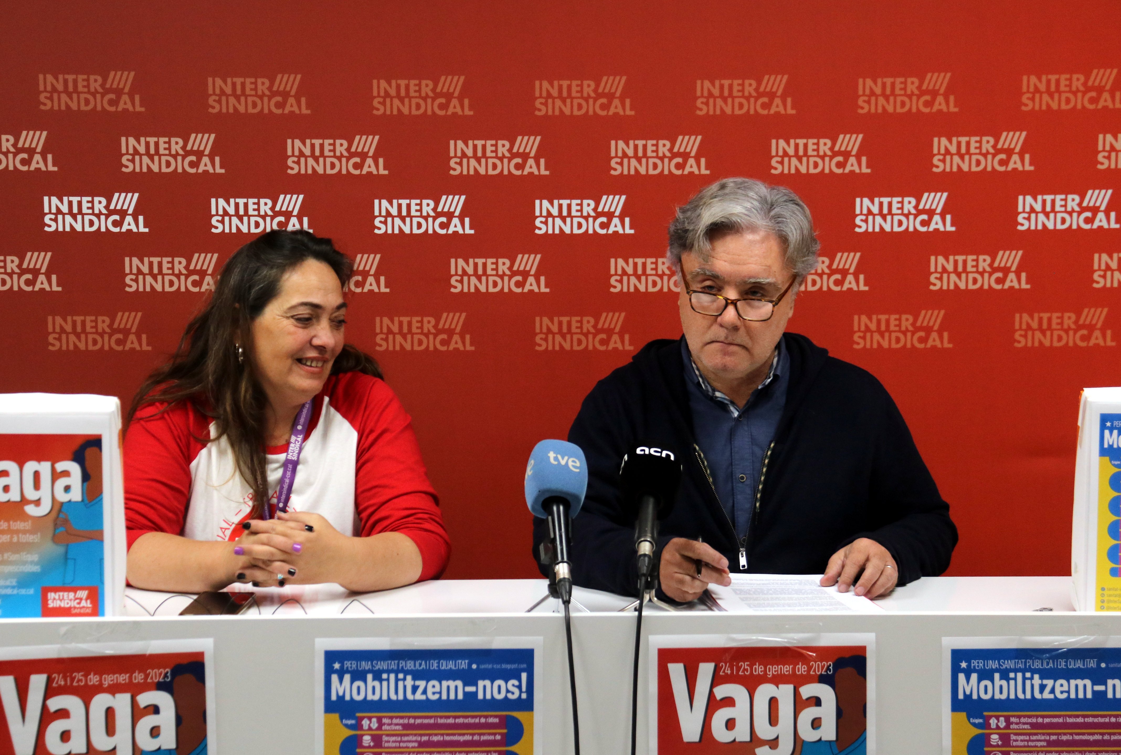 La Intersindical se suma a la protesta del sector sanitari: vaga el 24 i 25 de gener, un dia abans