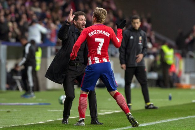 Diego Simeone Antoine Griezmann Atlètic de Madrid EFE Diego Simeone Antoine Griezmann Atlètic de Madrid EFE