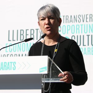L'exconsellera de Justícia, Lourdes Ciuró, en un acte de Junts per Catalunya l'any 2022 / Foto: ACN