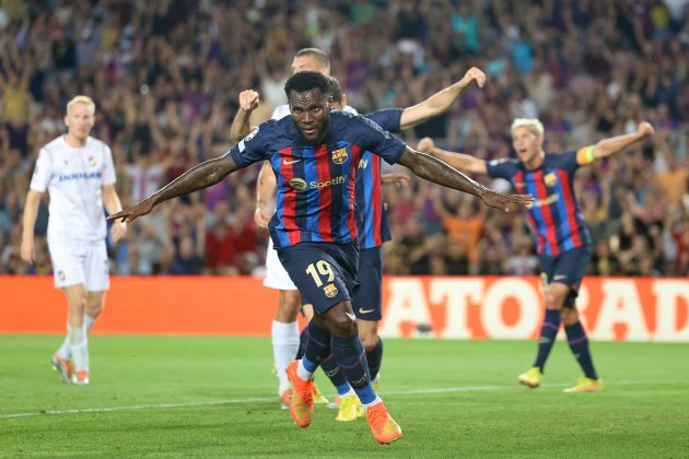 Franck Kessie celebra gol / Foto: Europa Press - Gerard Franco