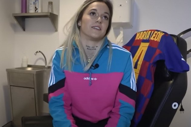 Mapi León cabina tatuaje Sport Mapi León cabina tatuaje Sport