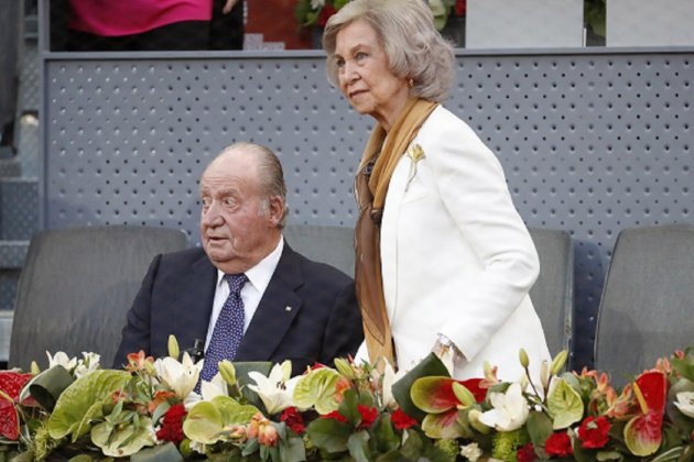 Juan Carlos y Sofía en el tenis   GTRES