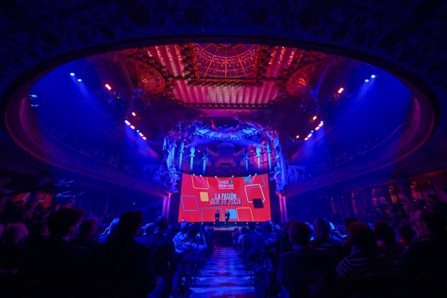 La Vuelta a España Palau de la Música Catalana / Foto: @BCN_esports