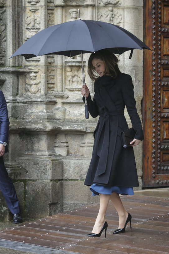 letizia lloviendo GTRES