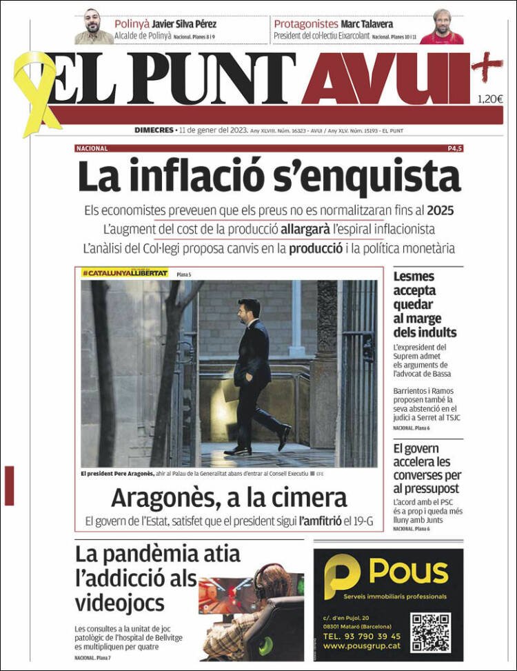 elpunt hoy portada 11 123 elpunt hoy portada 11 123