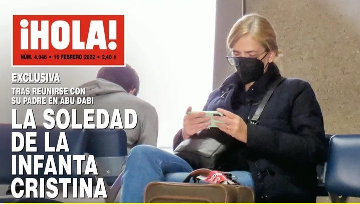 Cristina amb ulleres Hola