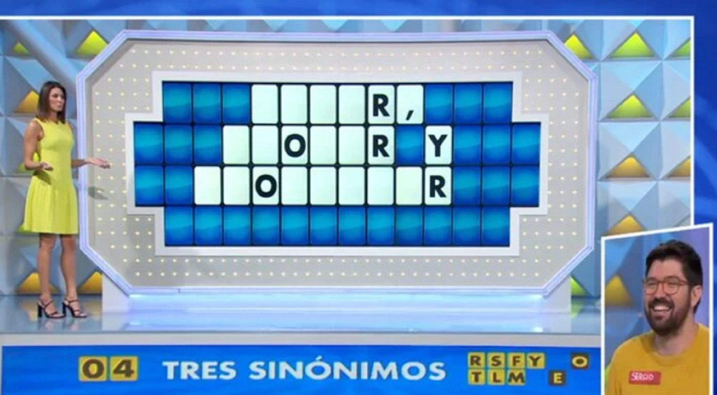 Panel imposible La Ruleta de La Suerte Panel imposible La Ruleta de La Suerte
