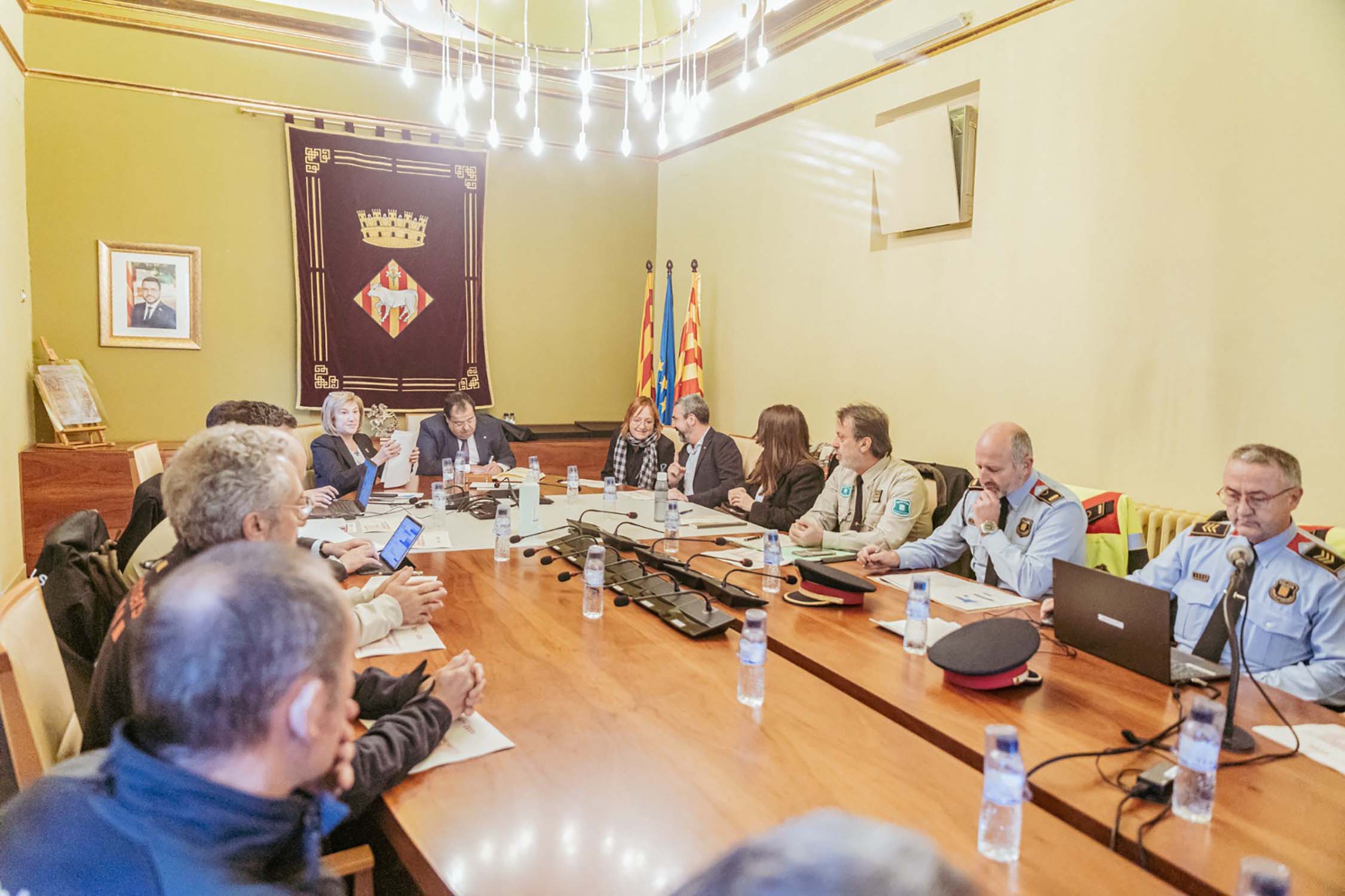 Estela planta a Elena: el comisario jefe de Lleida falta a la Junta Local de Seguridad de Les Borges Blanques