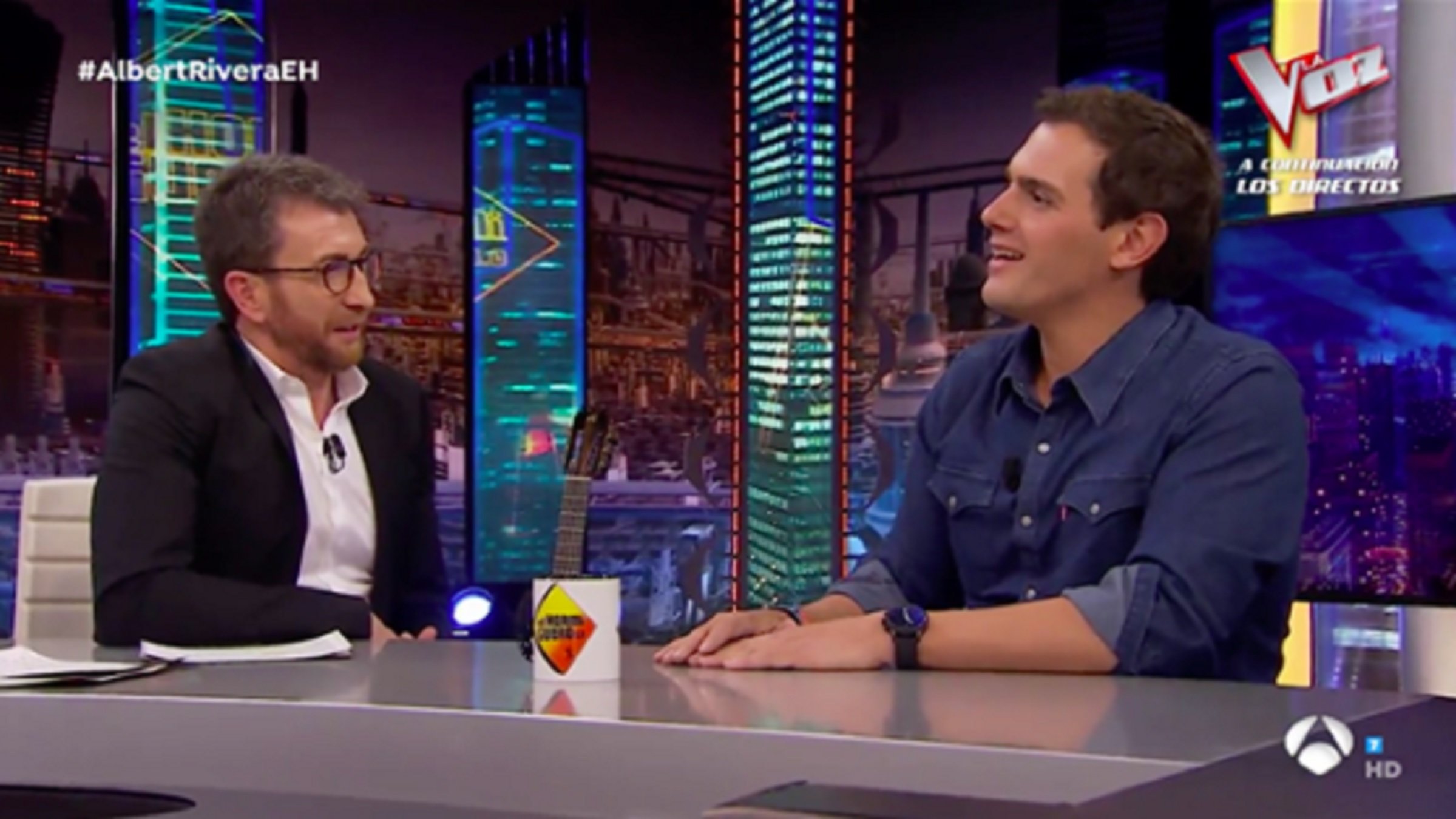 Albert Rivera en 'El Hormiguero'   A3