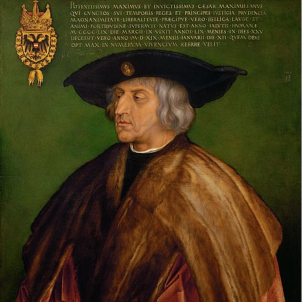 Mor Maximilià d'Habsburg, el consogre i el gran rival de Ferran el Catòlic. Representació de Maximilià. Font Museu d'Art de Viena (1)
