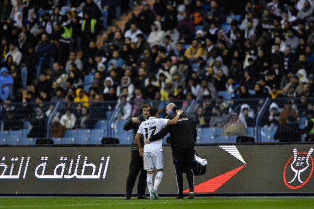 Lucas Vázquez lesionado Real Madrid / Foto: EFE