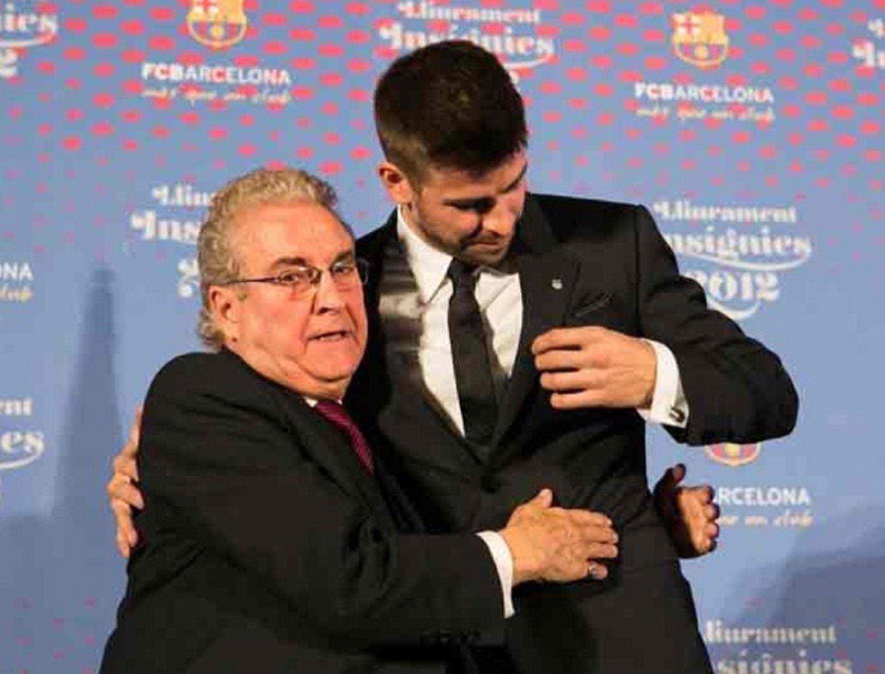 Amador Bernabéu y Gerard Piqué Agencias