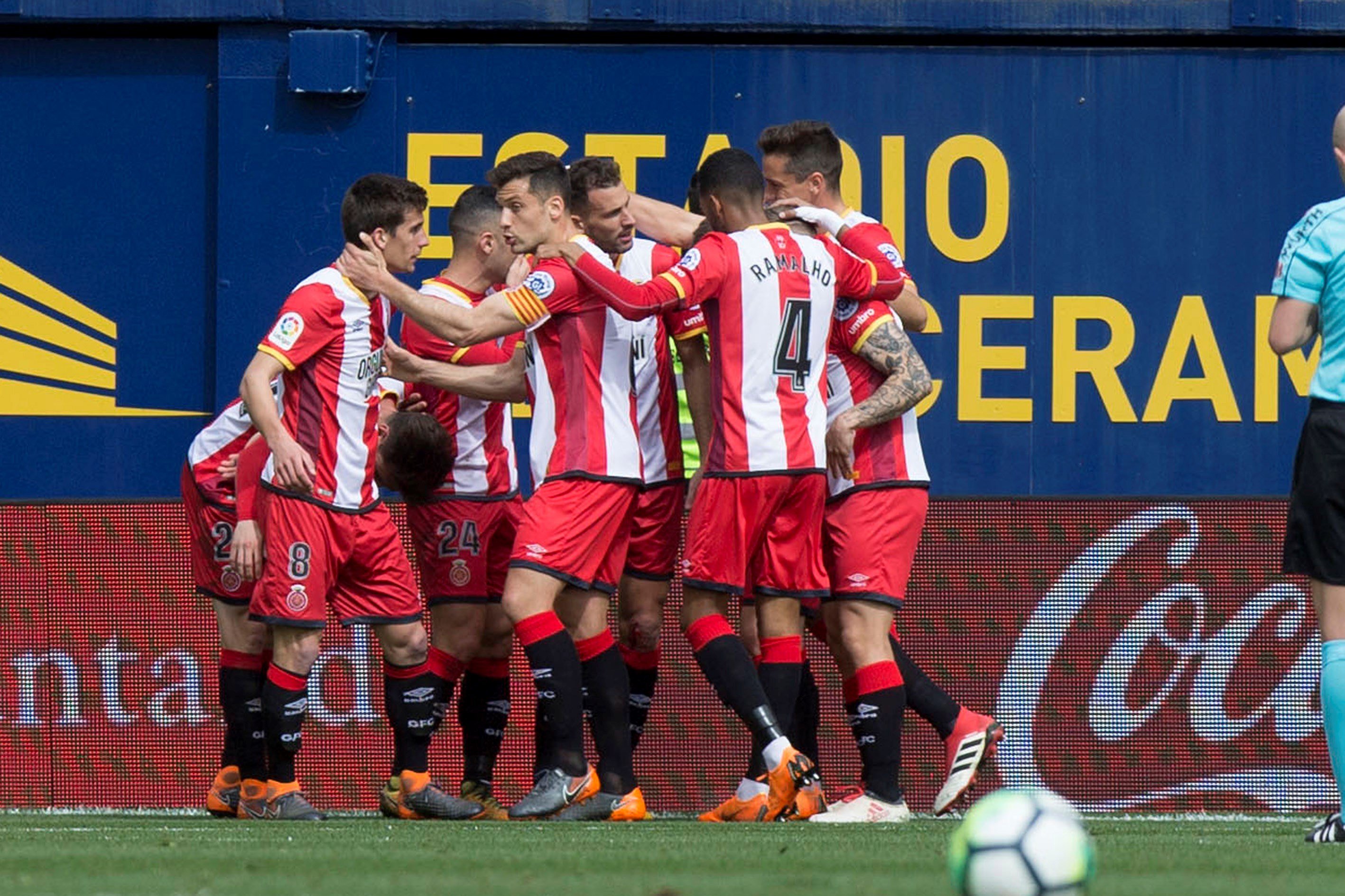 Stuani lidera la candidatura europea del Girona (0-2)