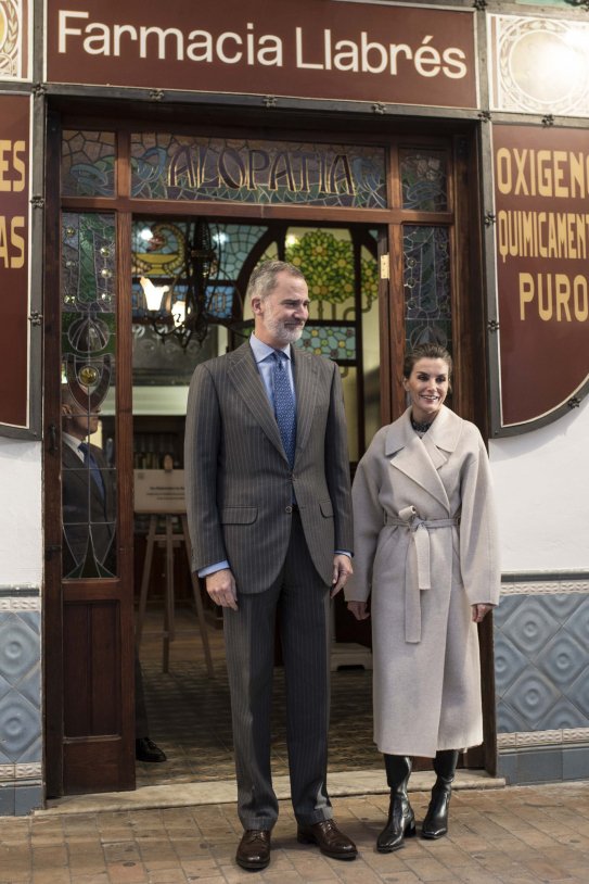 Letizia en la farmacia, EFE