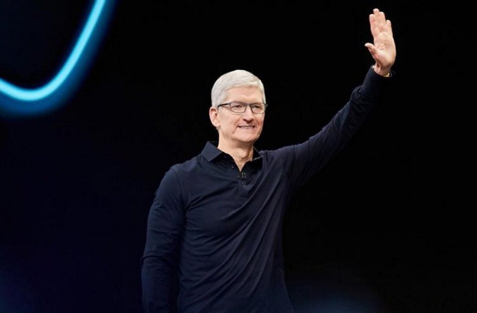 El CEO de Apple, Tim Cook, en la WWDC 2019. EP El CEO de Apple, Tim Cook, en la WWDC 2019. EP