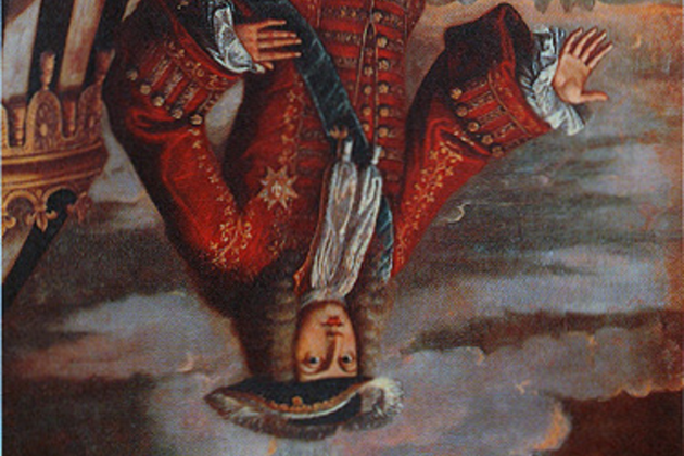 Retrato de Felipe V (1707). Fuente Museo del Almudí. Játiva (Comunidad Valenciana)