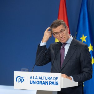 Alberto Nunez Feijoo, president PP / Europa Press
