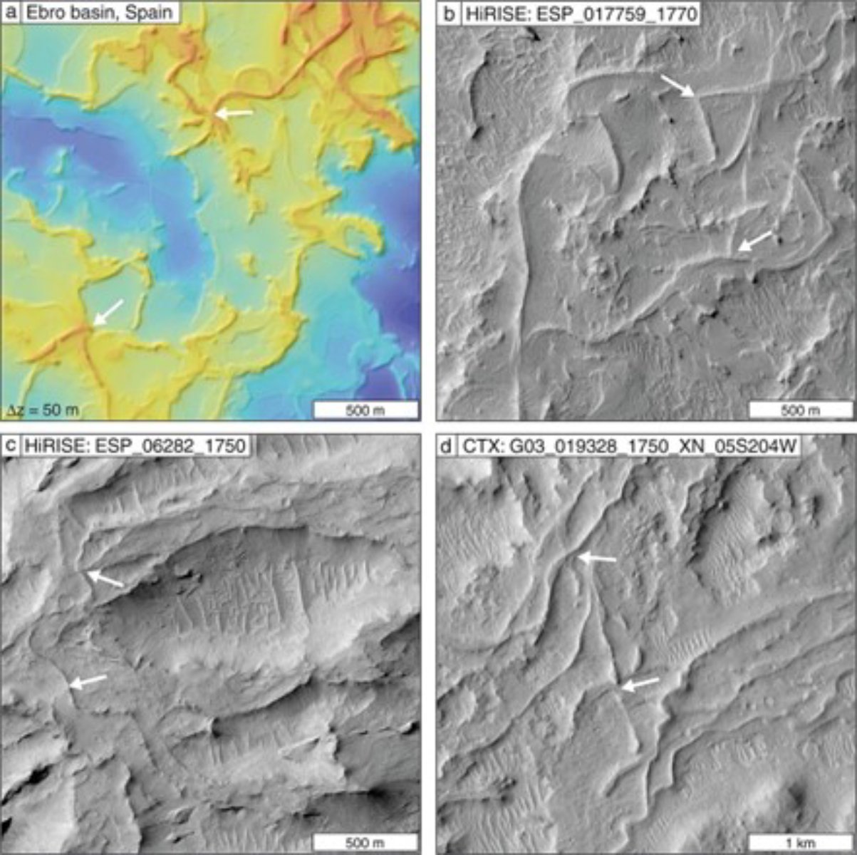 Relevo|Relieve carenas paleo-ríos