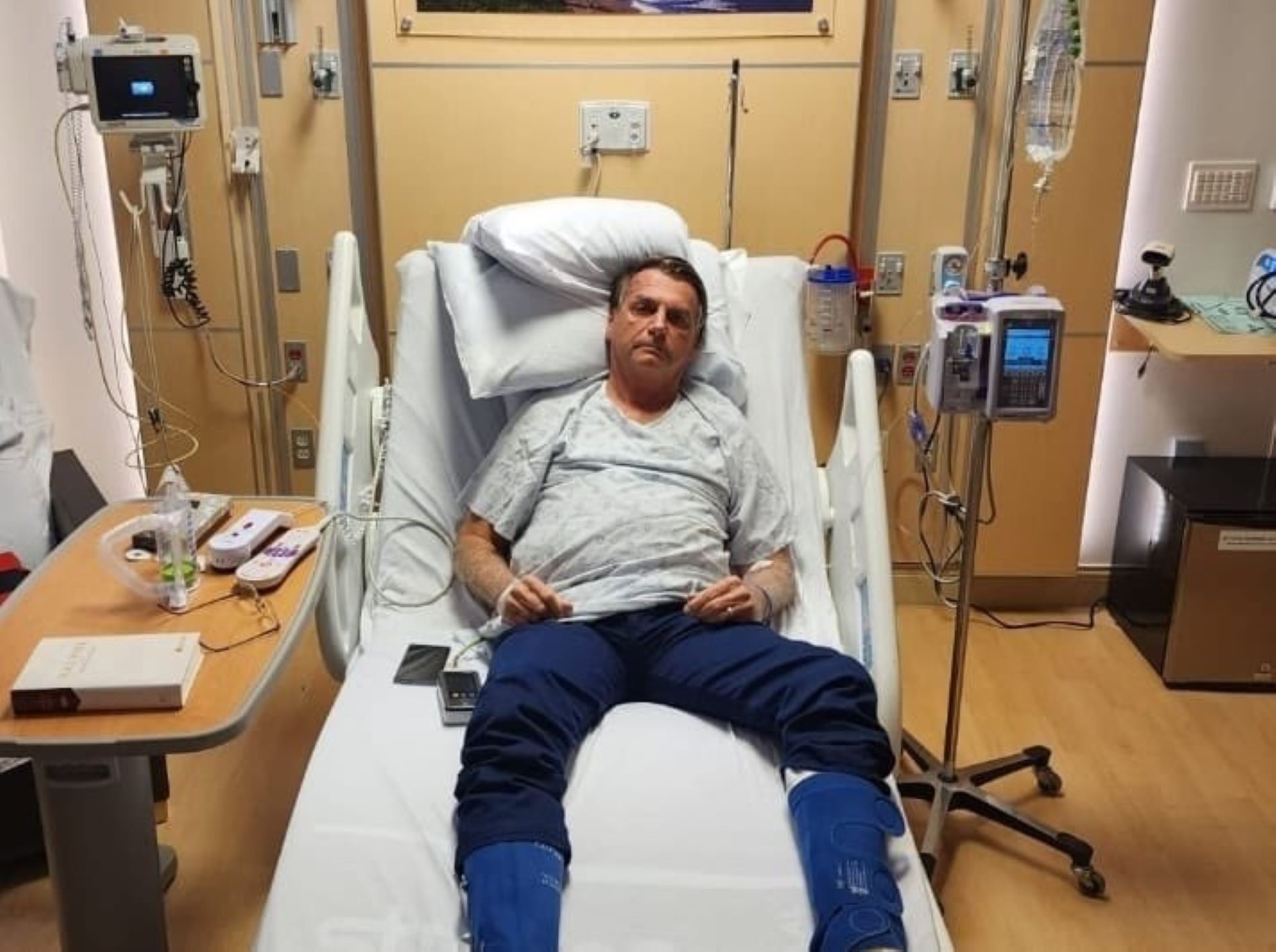 Jair Bolsonaro, ingressat en un hospital de Florida, tot i que el centre ho nega