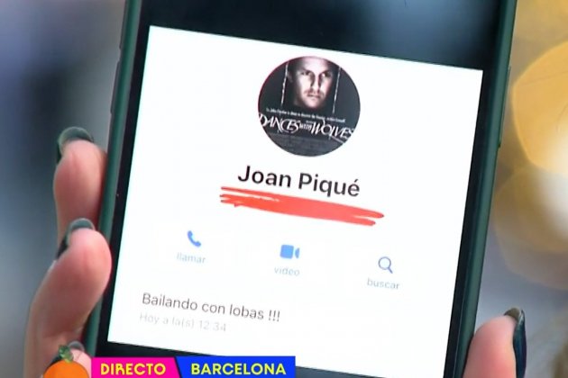 Whatsapp de Joan Piqué, Telecinco