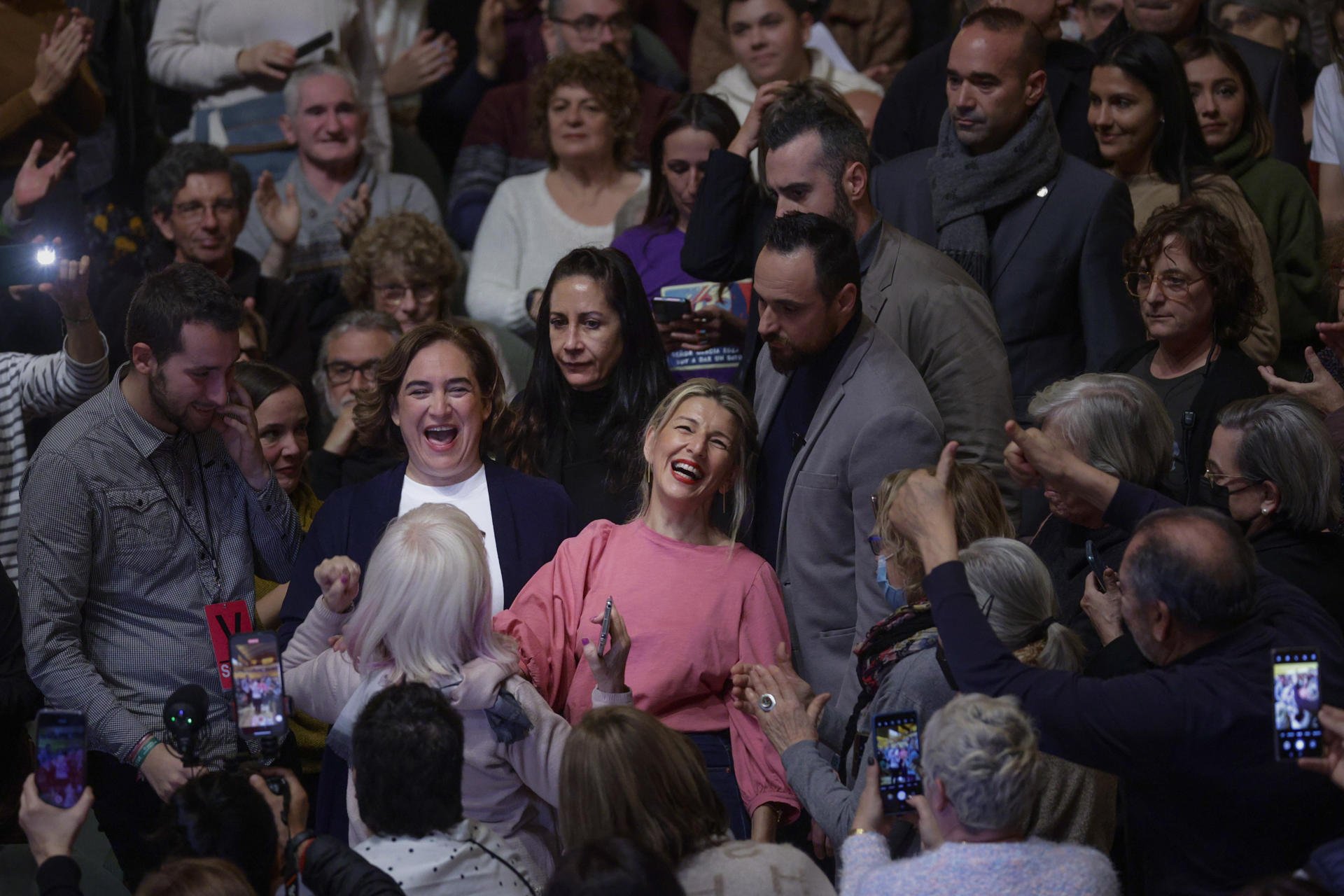 Yolanda Díaz bordea el conflicto catalán con un mensaje críptico: "El tiempo y la gente decidirán"