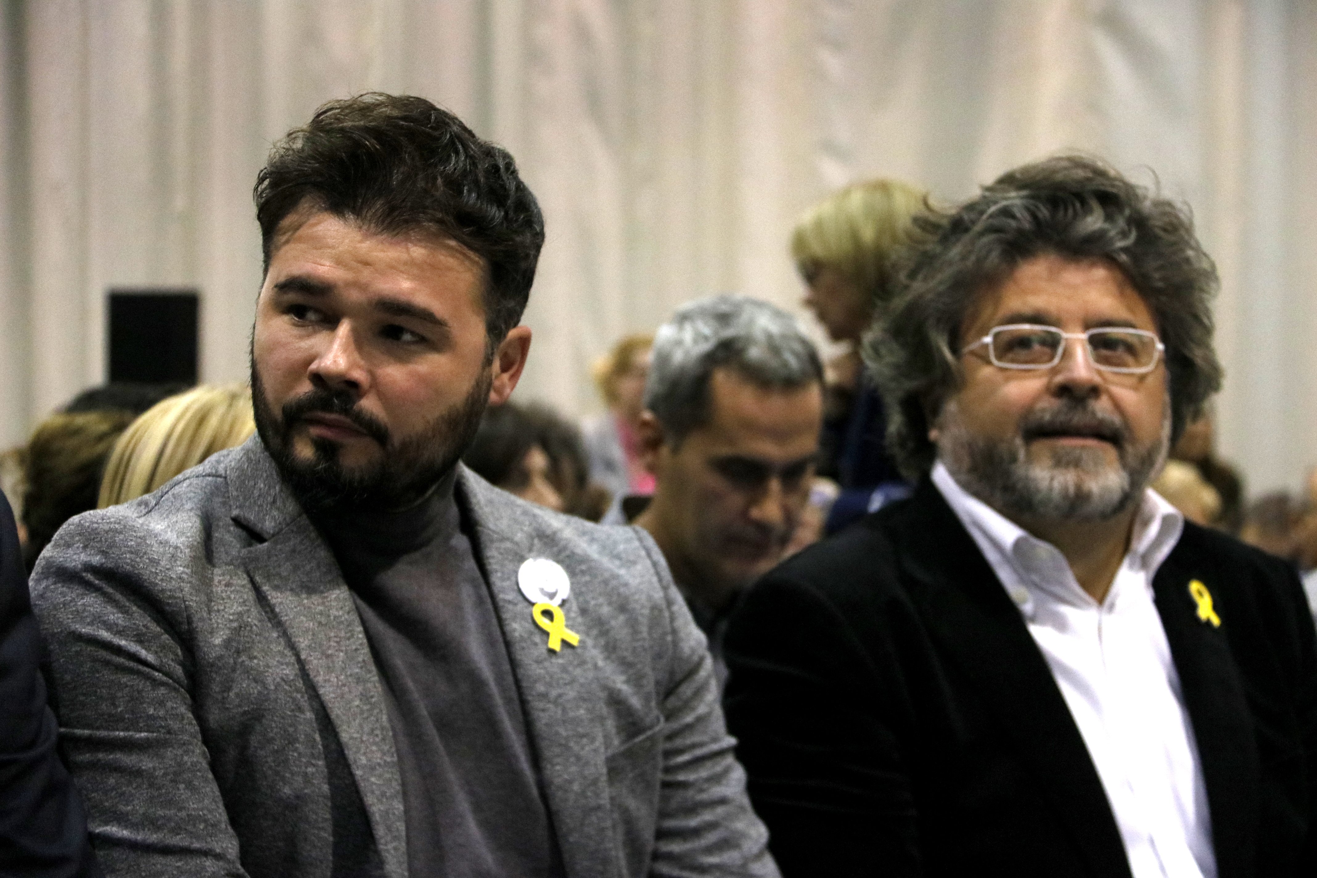 La ironia de Rufián amb la premsa de Madrid