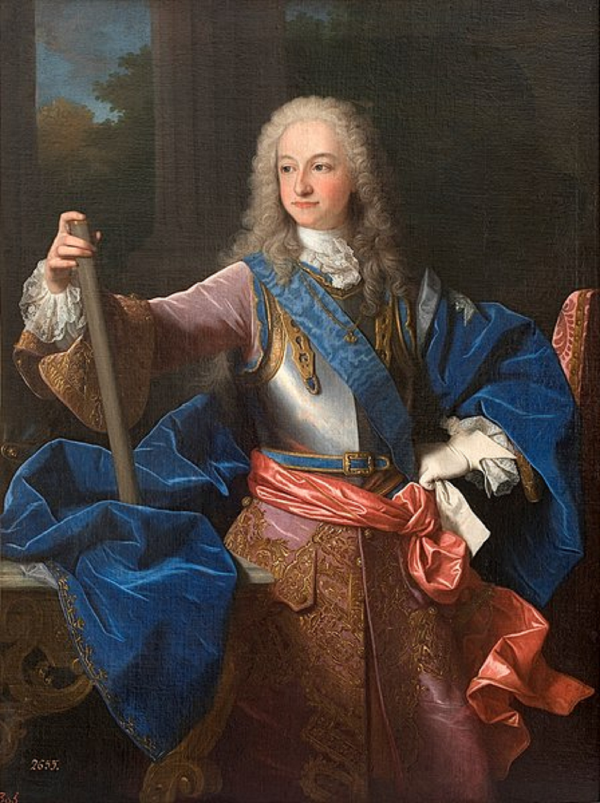 Felipe V corona a su hijo Luis I, el rey de las fiestas
