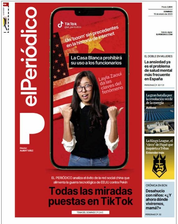 el periodico 15 enero portada