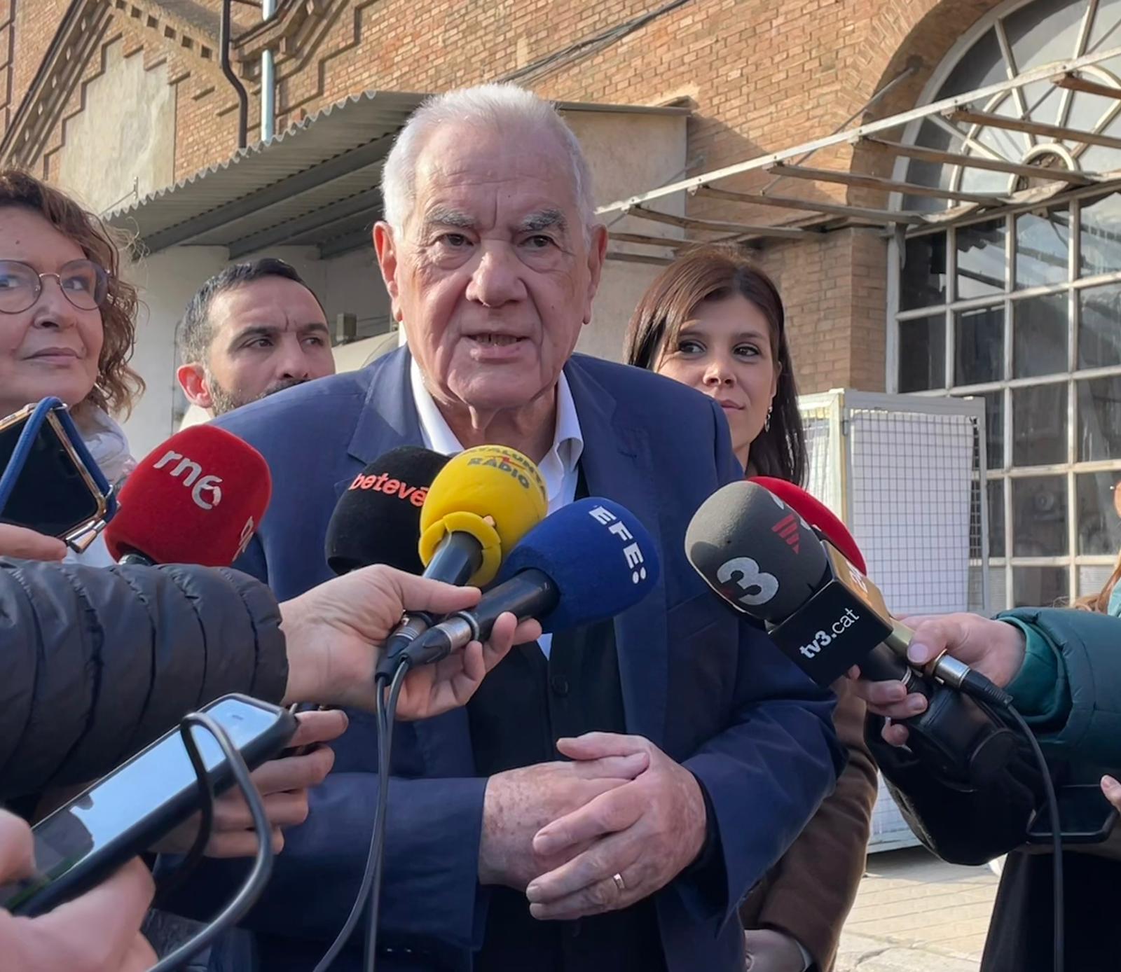 Maragall quita hierro a la encuesta que da la victoria a Trias: "Tenemos nuestros propios datos"