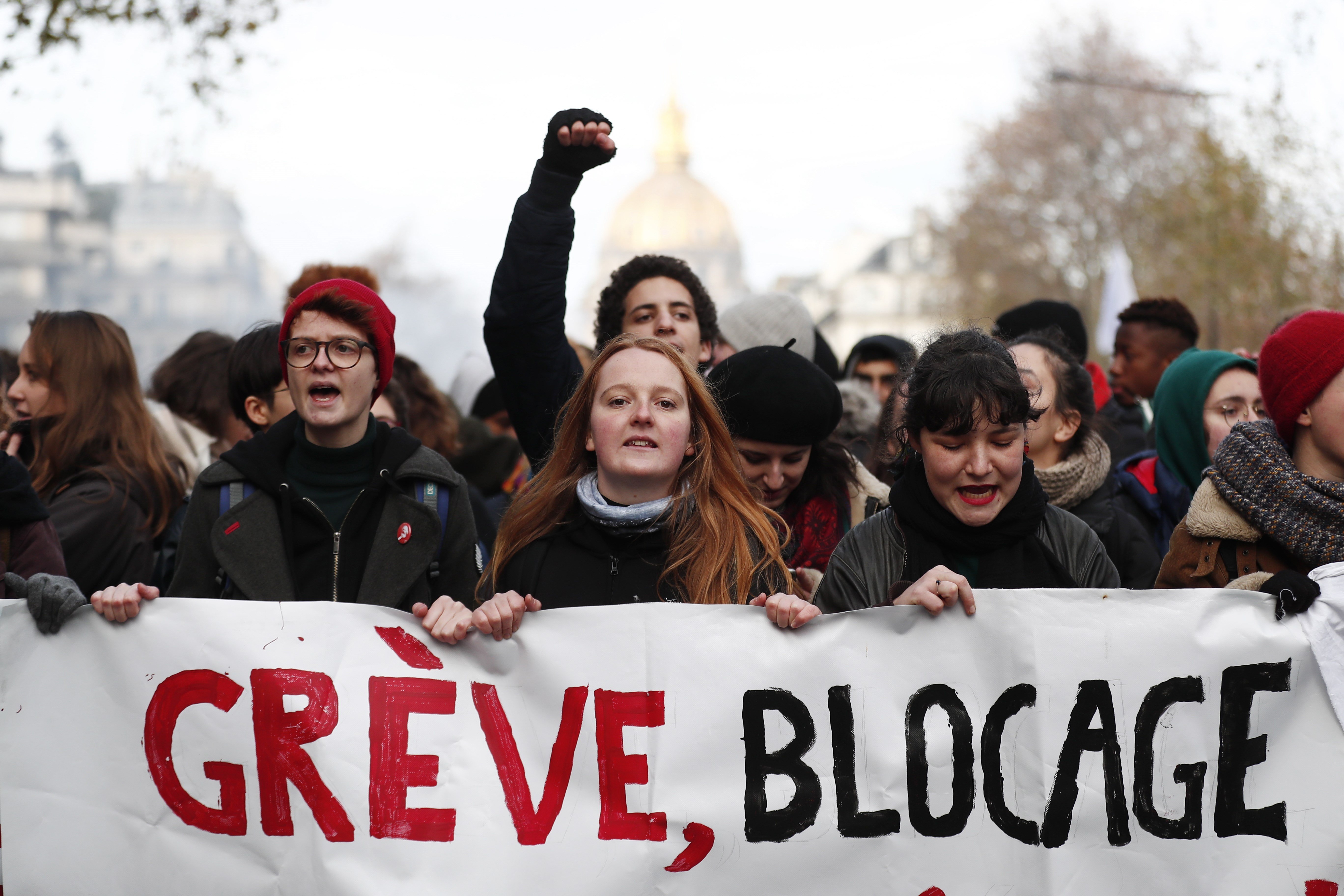 França es prepara per a una dura jornada el 19 de gener contra la reforma de les pensions