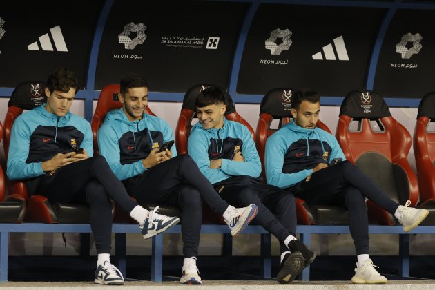 jugadoras de FC Barcelona banquillo Supercopa España / Foto: EFE - Juan Carlos Cárdenas jugadoras de FC Barcelona banquillo Supercopa España / Foto: EFE - Juan Carlos Cárdenas