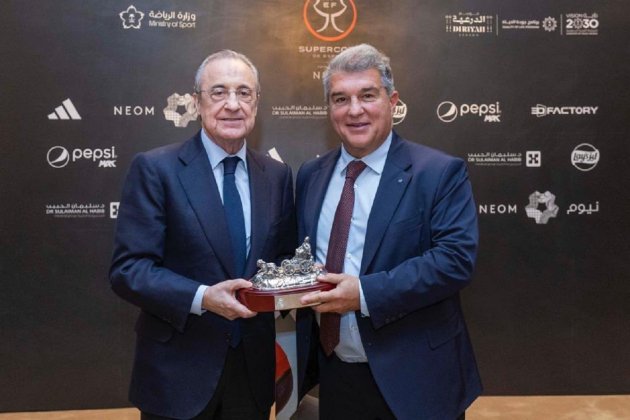 Laporta Florentino Supercopa / Foto: RFEF