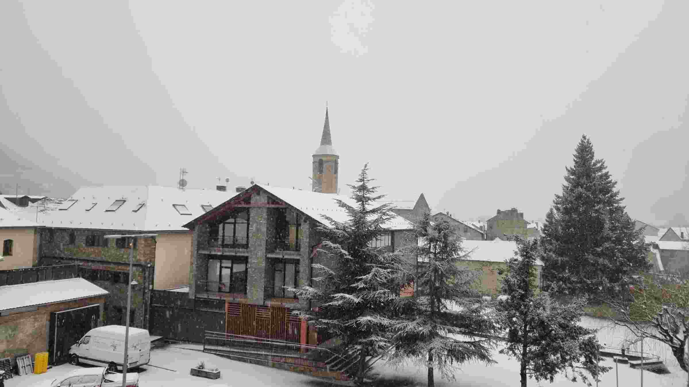 Imágenes de la nevada que ha dejado la borrasca Gérard en Catalunya
