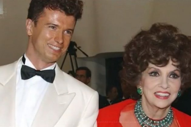 Javier Rigau con Gina Lollobrigida RTVE.es