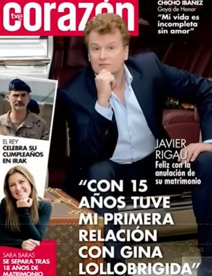 Javier Rigau Ginal Corazón TVE Javier Rigau Ginal Corazón TVE
