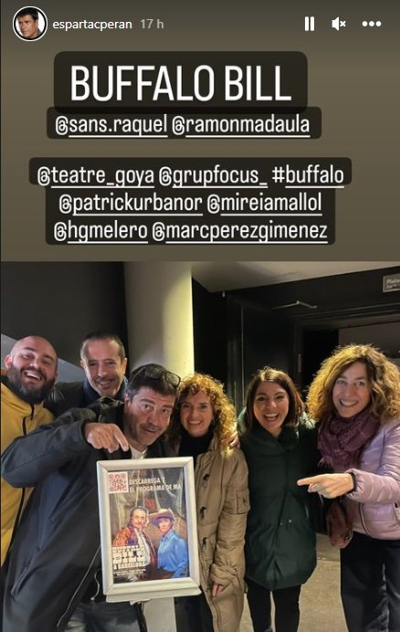 Espartca Peran Helena Garcia Melero estrena Raquel Sans Instagram Espartca Peran Helena Garcia Melero estrena Raquel Sans Instagram