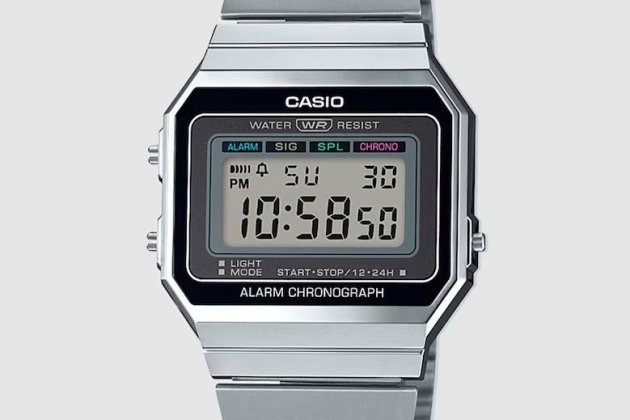 Rellotge de dona Casio Vintage A700WE 1AEF d'acer