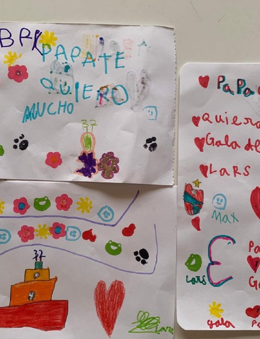 Regalo fills Marc Bartra IG Regalo fills Marc Bartra IG