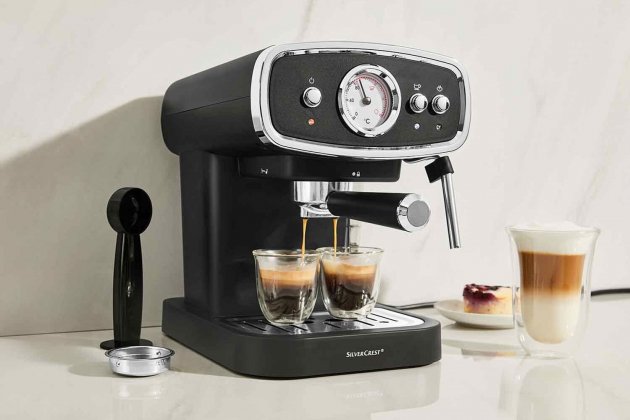 Cafetera espresso de SilverCrest1 Cafetera espresso de SilverCrest1