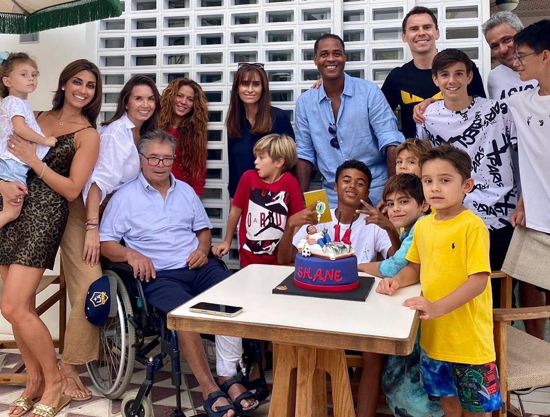 Shakira con Patrick cumpleaños Shakira con Patrick cumpleaños