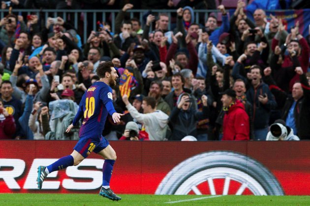 Leo Messi Atletic Madrid Barça gol EFE Leo Messi Atletic Madrid Barça gol EFE