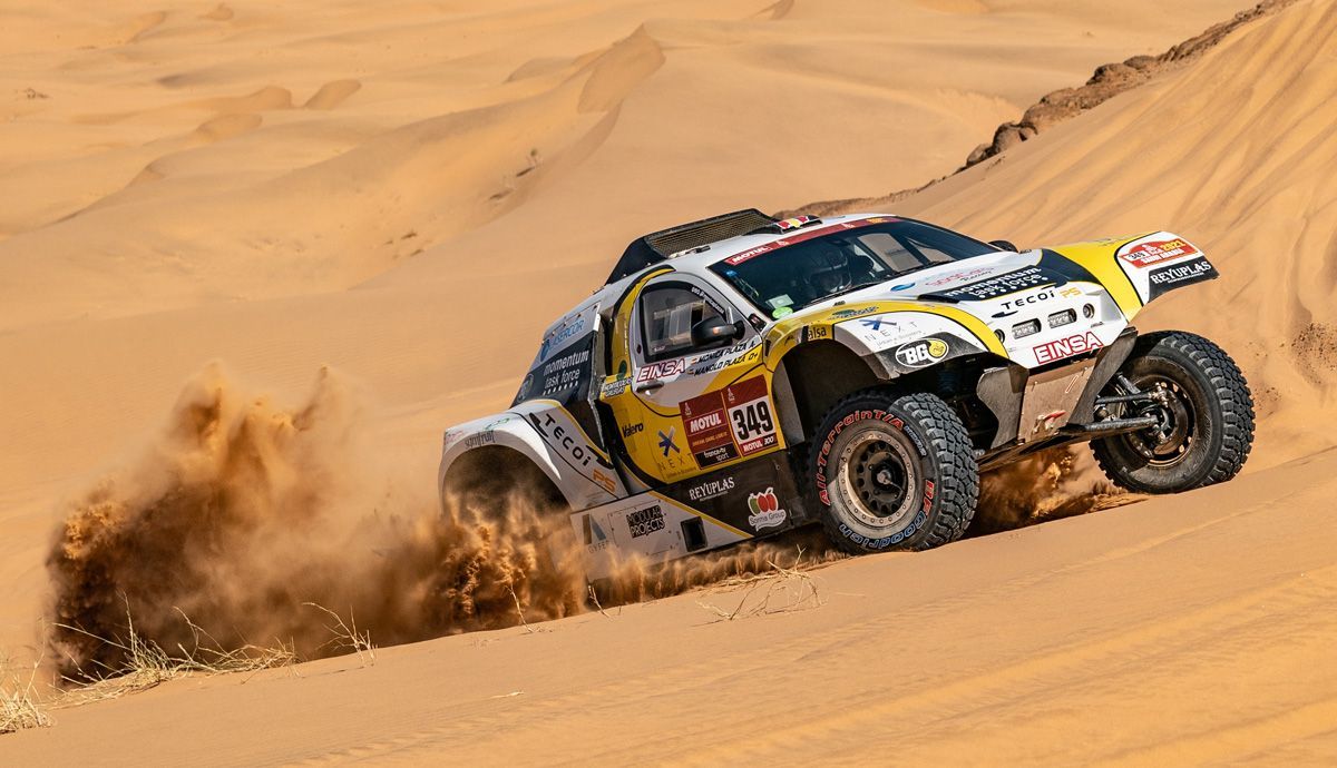 Las piezas de acero asturiano fabricadas con impresión 3D superan el test del Dakar