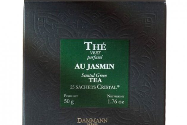 Té verde perfumado con Jazmin 25 bolsitas de Dammann1